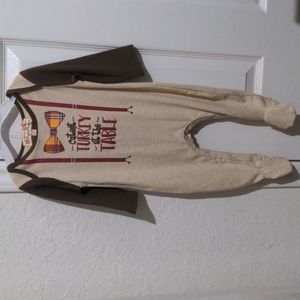 Thanksgiving Magical Season Baby Boy Bodysuit & Cap. Size 6-9 Months NWT